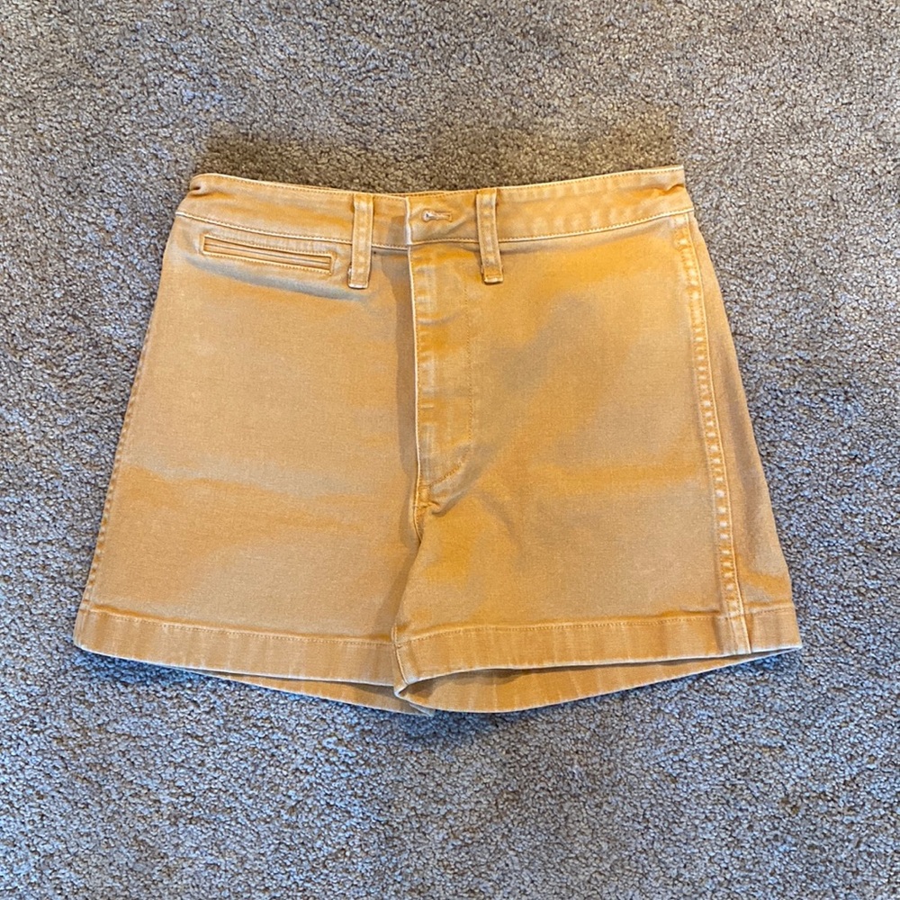 Madewell orange shorts
